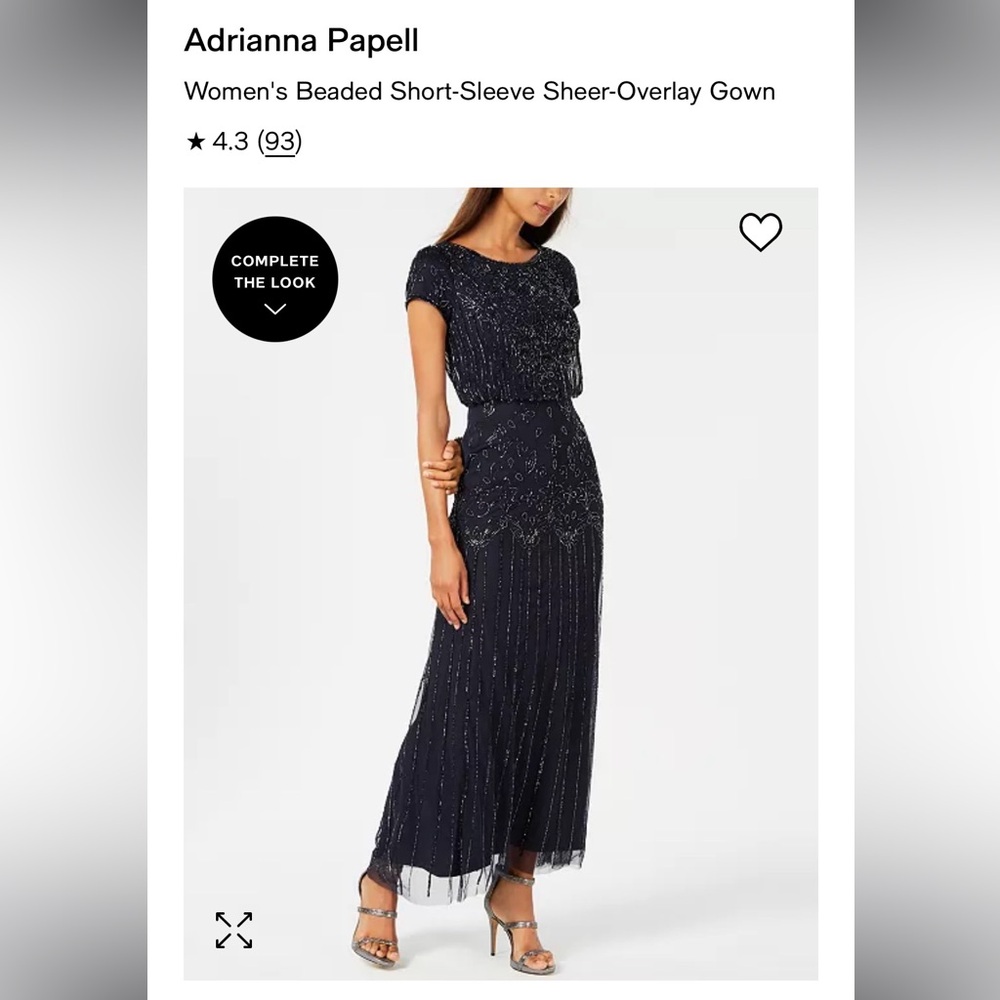 Adrianna Papell Mother of the bride dress
